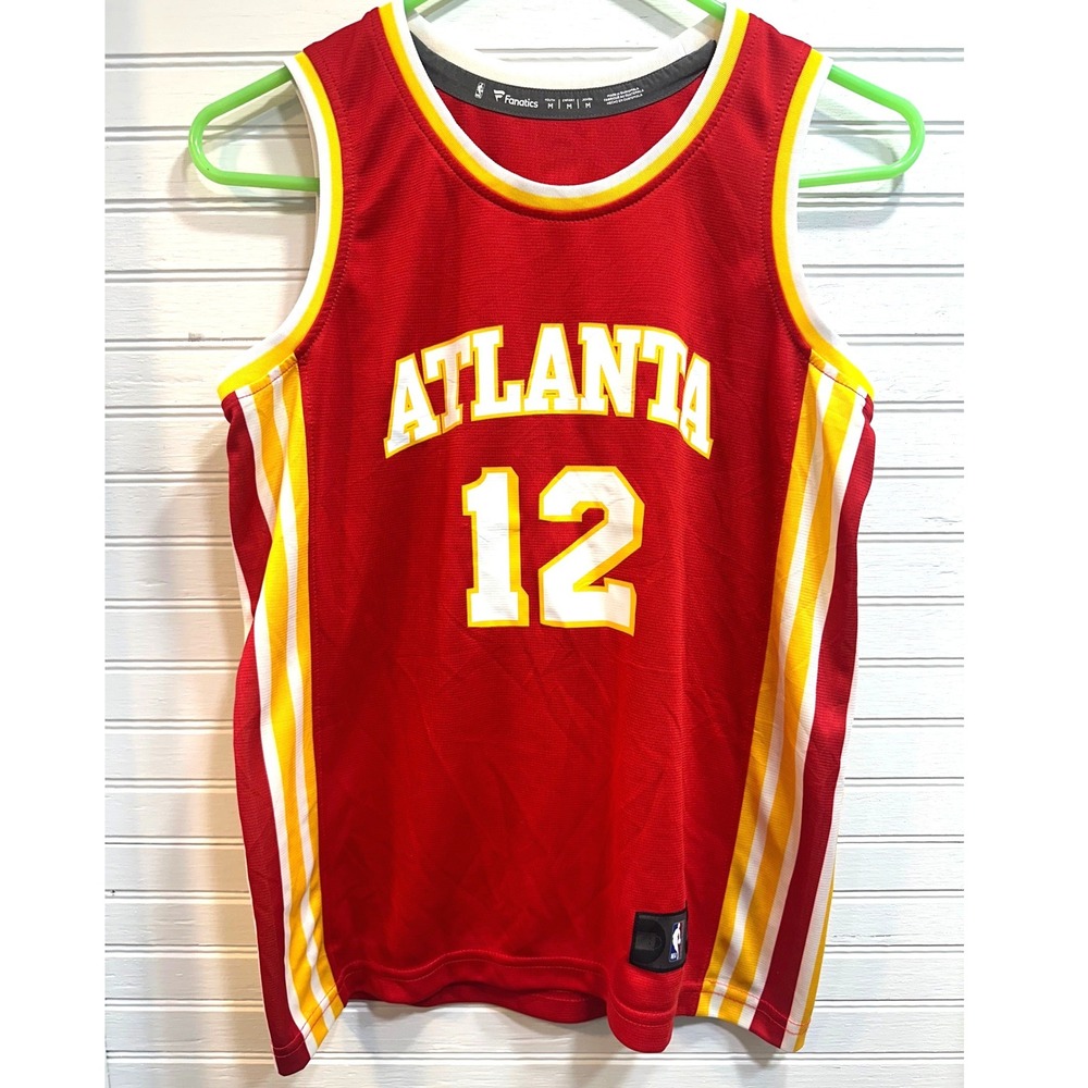 DeAndre Hunter Atlanta Hawks Fanatics Youth Medium Fast Break Jersey Icon Red